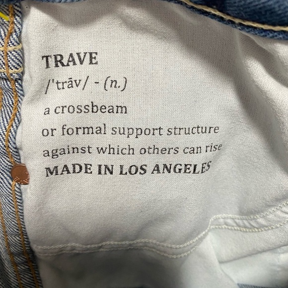 Trave Lawson Wonderwall Jeans Size 31 - Picture 5 of 7